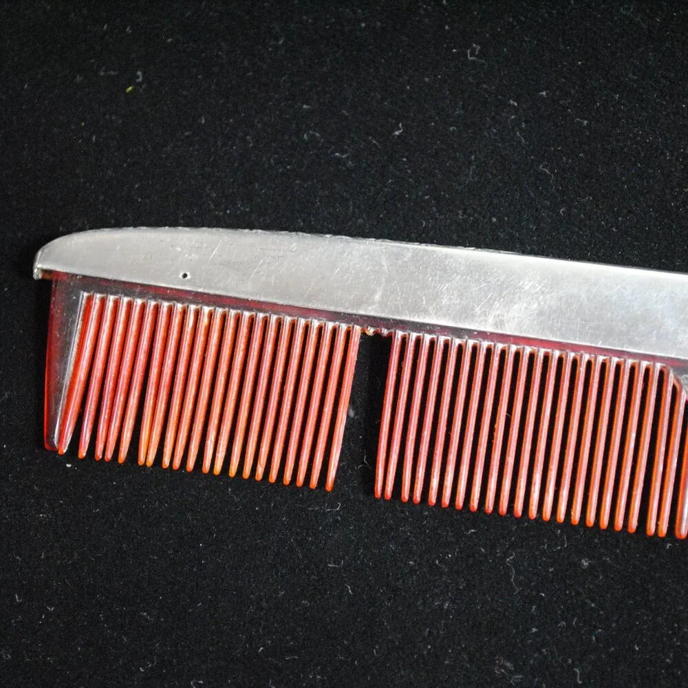 Antique Webster Sterling Silver Comb